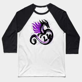 Ace Pride Flag Dragon Baseball T-Shirt